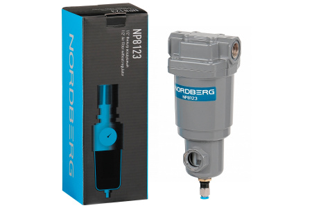 Фильтр воздушный, 3 мкм, 1/2inch (Дюйм), 15 бар np8123