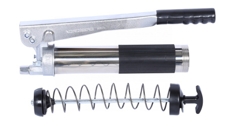 Шприц плунжерный для густой смазки с шестеренчатой передачей, 400 мл no2414