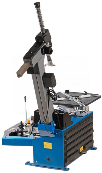 Станок шиномонтажный автомат, двухскоростной, стол с накладками, 380 В, синий 4643(b)