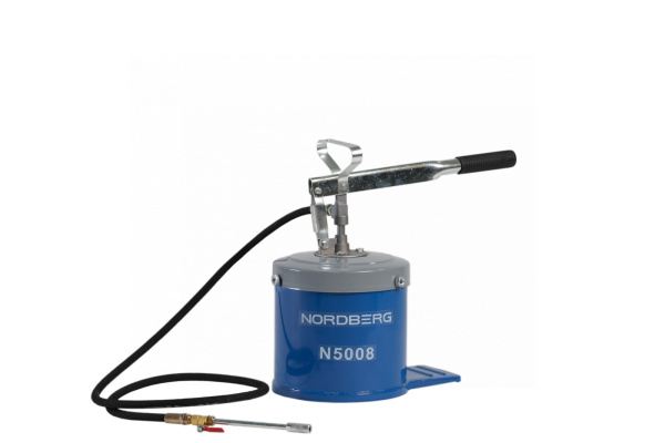 Установка для раздачи густой смазки 8 кг nordberg n5008