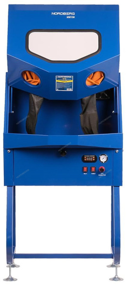 Установка для мойки деталей с подогревом, закрытая nordberg nw150