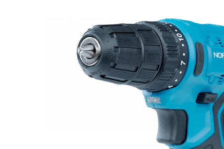 Шуруповерт аккумуляторный макс. Ø сверла 10 мм, 12 В, 30 Нм, 2 аккумулятора и зарядное устройство ne103k+ne9012