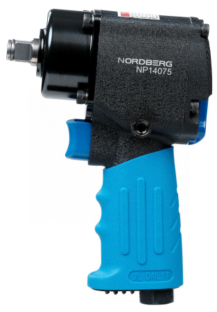 Пневмогайковерт ударный 1/2inch (Дюйм), 680 Нм, укороченный, с тремя головками в кейсе np14075k