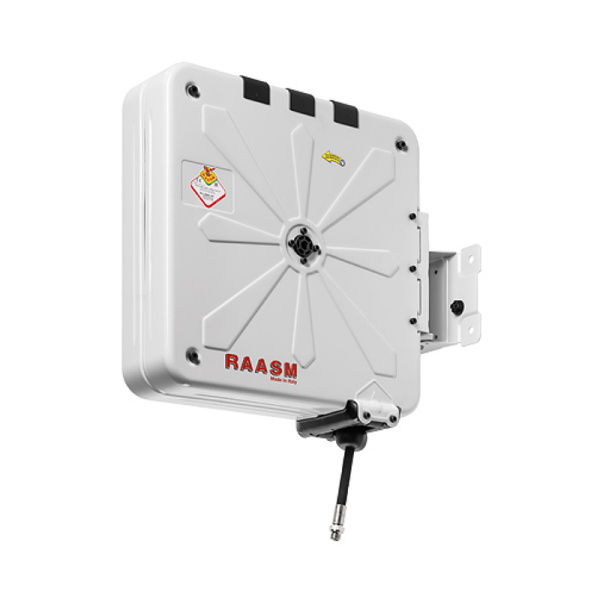 Катушка поворотная для раздачи воздуха закрытая со шлангом 15 м, 20 бар, RAASM, 8440.104 88580