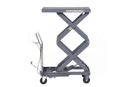 Стол подъемный гидравлический, 300 кг, двойные ножницы, серый n3t301g