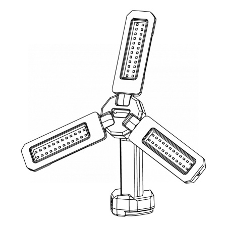 Фонарь складной, аккумуляторный 1921