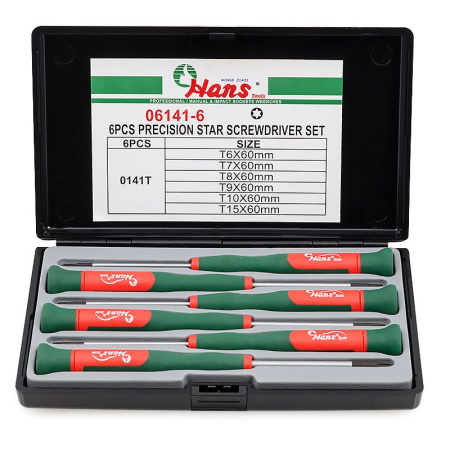 Набор отверток на 7 предметов, HANS 06400-7MP 06400-7mp