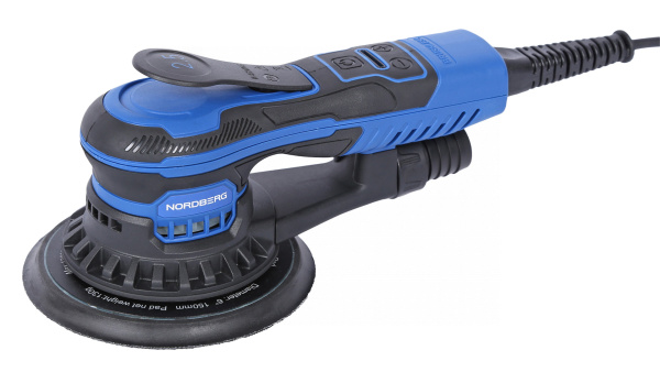 Шлифмашина эксцентриковая 2,5 мм, диск 150 мм, 4000-10000 об/мин, 350 Вт ne452