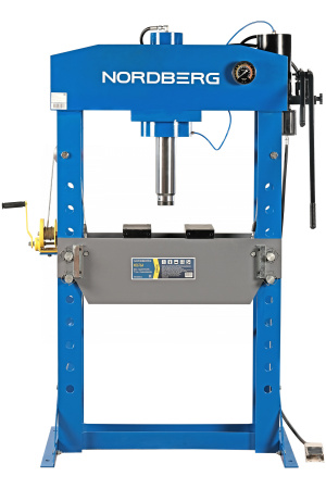 Пресс гидравлический, 75 т, пневмоуправление n3676a