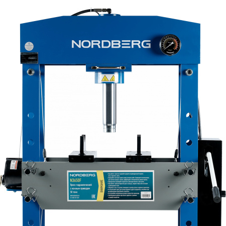 Пресс гидравлический, 50 т, ножной привод n3650f