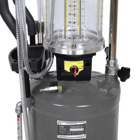 Установка для сбора масла пневматическая, 80 л, серая (ст.арт.2380) 2380g