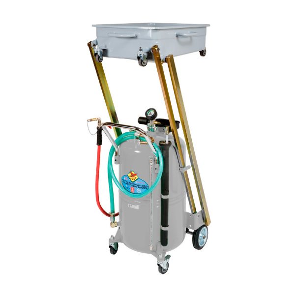 Комбинированная установка для сбора антифриза 115 л с пантографическим баком 50 л, RAASM, 42215/C1 194003
