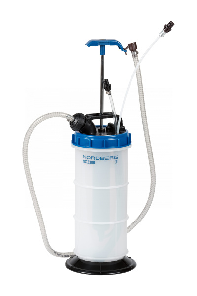 УСТАНОВКА для сбора масла с ручным приводом, 5,5 л nordberg no2306