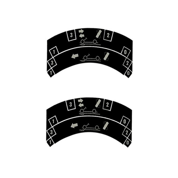 Наклейка (положение мишени), HUNTER, 128-1265-2 191626