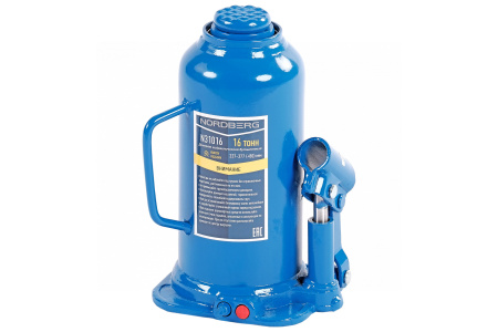 Домкрат бутылочный, 16 т n31016