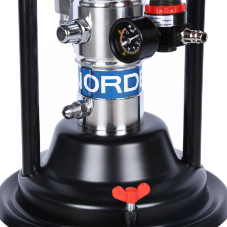 Установка пневматическая для раздачи густой смазки с баком, 12 л no5013