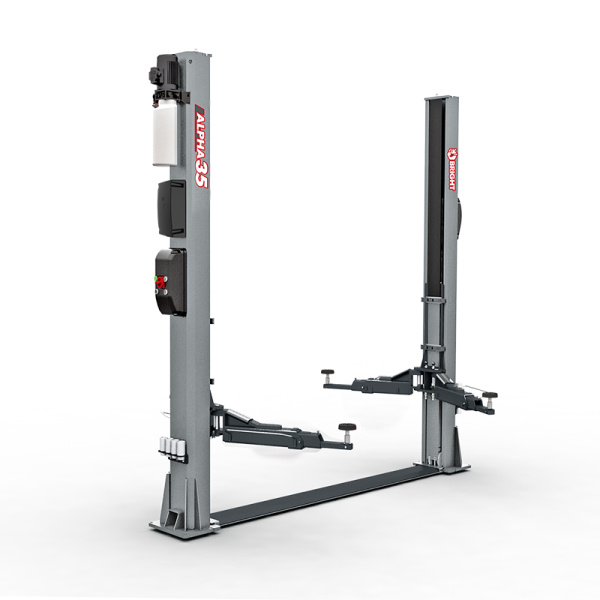 Подъемник двухстоечный электрогидравлический 3,5т, BRIGHT, ALPHA 35 197831