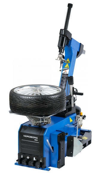 Станок шиномонтажный автомат, двухскоростной, взрывная накачка, 380 В, синий 4644_380