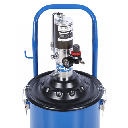 Установка пневматическая для раздачи густой смазки с баком, 20 л no5021