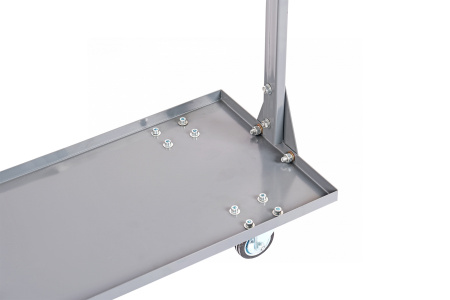 Стенд для хранения аксессуаров для стапеля передвижной перфорированный bas-tb