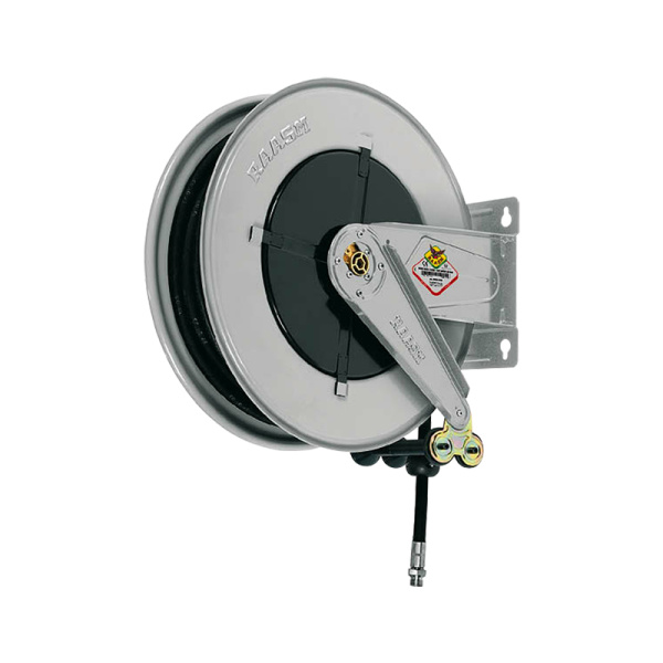 Катушка для раздачи масла открытая со шлангом 20 м, 150 бар, RAASM, 8530,401 73556