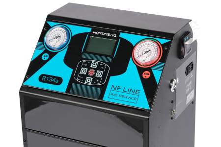 Установка автомат для заправки автомобильных кондиционеров с принтером nf26p