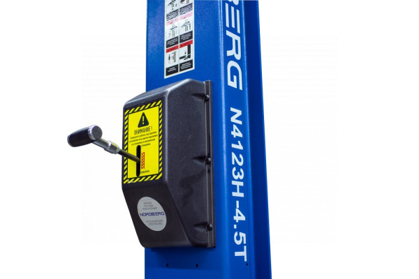 Подъемник с верхней синхронизацией (Double S - стойки), 4,5 т, 380 В n4123h-4,5t_380v