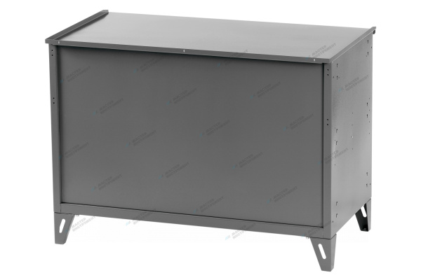 Верстак слесарный трехтумбовый, 3 серые створки nw303 7012/7015