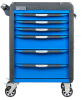 Тележка инструментальная, 6 выдвижных ящиков, с системой защиты от опрокидывания, синяя t6p(b)