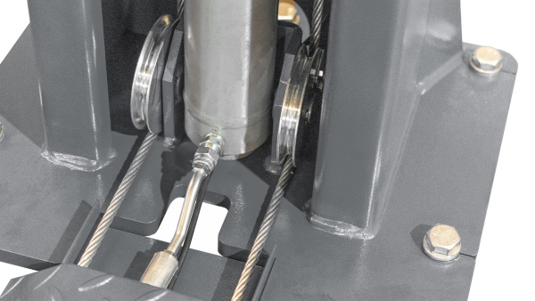 Подъемник двухстоечный 4 т, с электростопорами, 380 В, серый n4120be-4g_380