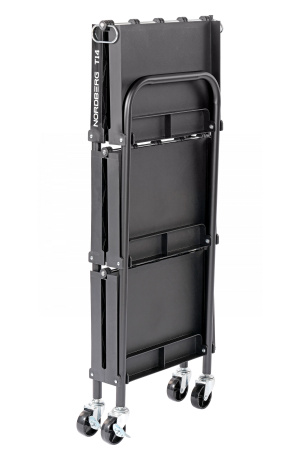 Тележка инструментальная, 3 пластиковые полки, складная t14