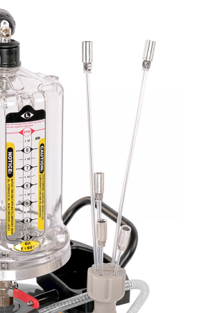 Установка для сбора масла пневматическая, 65 л, серая (ст.арт.2379) 2379g