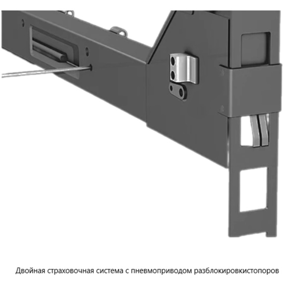 Подъемник четырехстоечный, 5.5т, гладкие трапы, eqtree™, FL 4055 203146