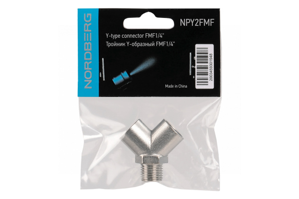 Тройник Y-образный FMF1/4' npy2fmf