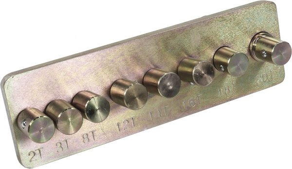 Набор пуансонов из 9 преметов, 10-30 мм, СТАНКОИМПОРТ, TB-025 tb-025