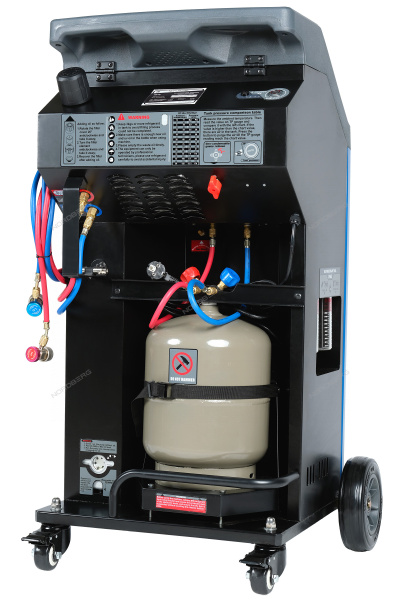 Установка полуавтомат для заправки автомобильных кондиционеров nf15 с принтером