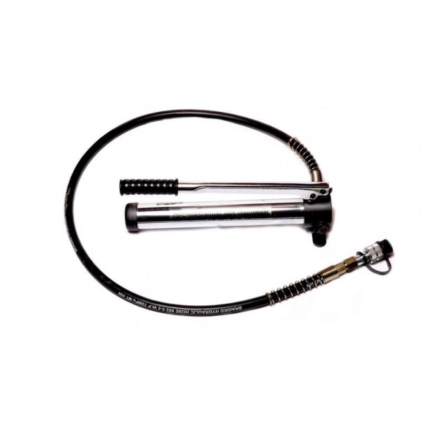 Насос гидравлический ручной 4т(объем масла-04л, давление-600bar,L шланга-1,5мм) fk-b600a