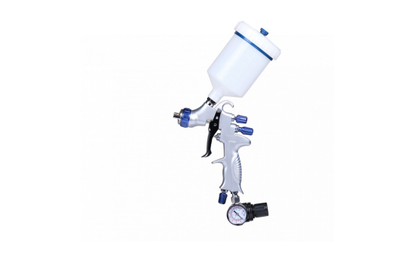 Краскопульт LVMP с верхним бачком, сопло 1,3 мм, алюминиевый кейс np7013