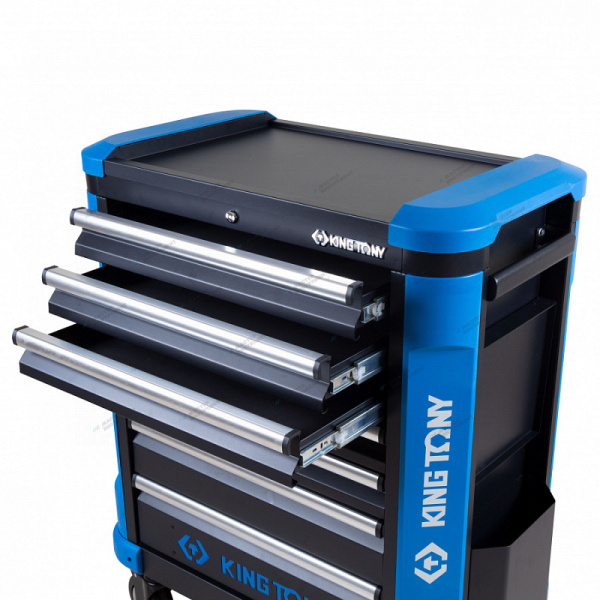 Тележка инструментальная, 7 выдвижных ящиков 87g31-7b-bk