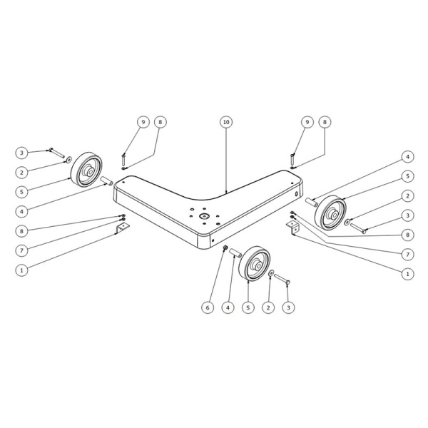 Опорная площадка для регулировки света фар, TECNOLUX, 120010125 tecnolux & tecnoil
