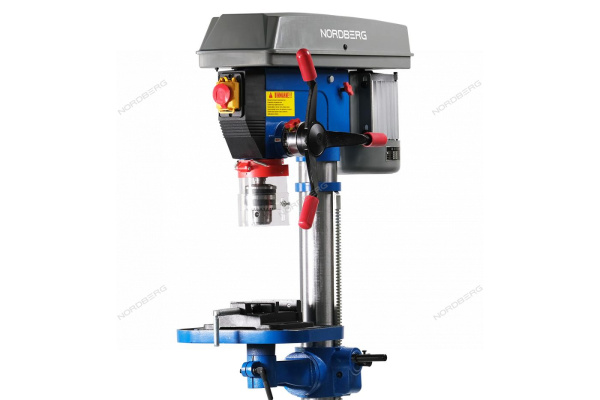 СТАНОК СВЕРЛИЛЬНЫЙ (900Вт, 20мм, макс расст до стола 685мм, 12 скоростей, тиски) nordberg nd25120