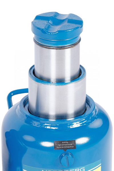 Домкрат бутылочный двухштоковый, укороченный, 20 т n31220