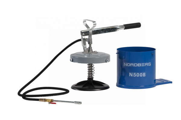 Установка для раздачи густой смазки 8 кг nordberg n5008