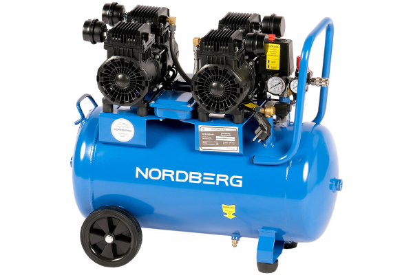 Компрессор безмасляный 220 В, ресивер 50 л, 440 л/мин nceo50/440