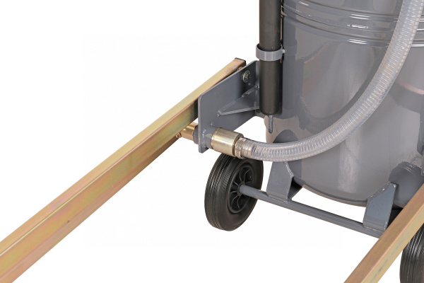 Установка для сбора масла пневматическая, 115 л, серая 2365pg