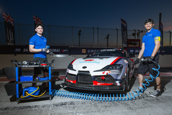 Тележка инструментальная, 3 пластиковые полки, красная t3