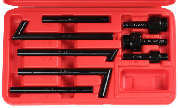 Установка для заливки масла в АКПП, ручная, с переходниками, 7,5 л n4007k