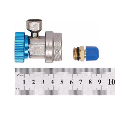 Муфта быстросъемная R134a низкое давление, синяя nfa1l