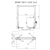 Подъемник двухстоечный электрогидравлический 4,5т RAL7016, BRIGHT, BETA 45UE (3+2) 208331