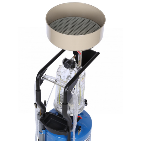 Установка для сбора масла пневматическая, 80 л, синяя (ст.арт 2380) 2380b